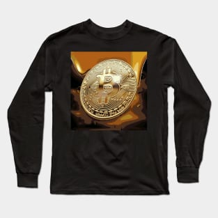 Bitcoin Cryptocurrency Bull run Long Sleeve T-Shirt